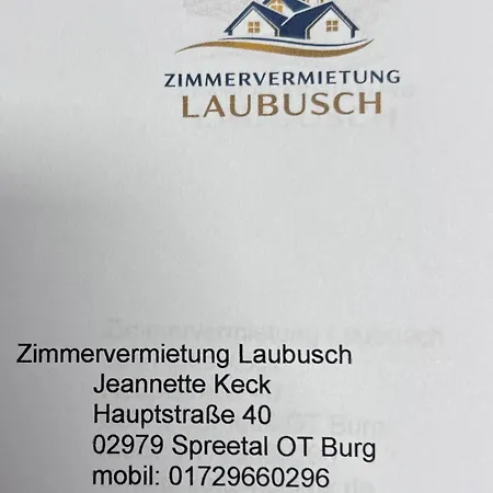 Zimmervermietung Laubusch 公寓